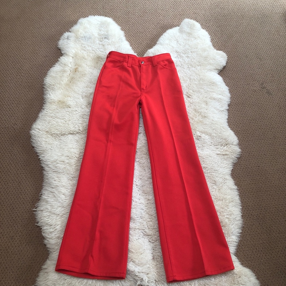 COPY - Rare Vintage Levi’s Straruss &co Sf cal. red pants - Picture 3 of 6